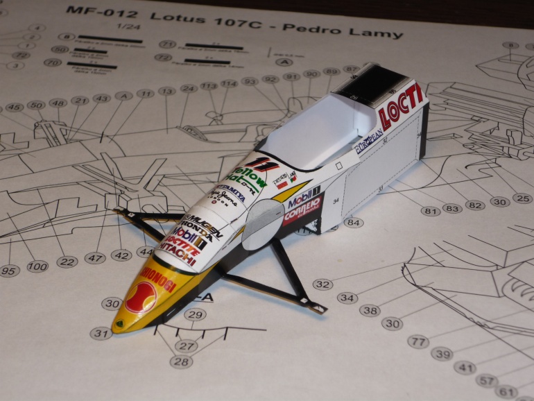 Lotus 107C / P.Lamy / 1994 (Plná velikost v novém okně) Lotus 107C / P.Lamy / 1994