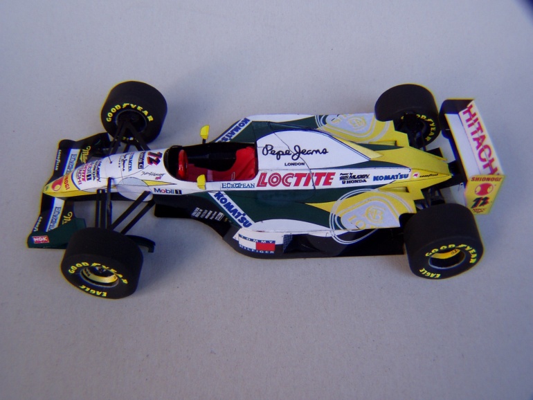 Lotus 107C, 1994, J. Herbert, GP San Marina (Pln� velikost v nov�m okn�) Lotus 107C, 1994, J. Herbert, GP San Marina