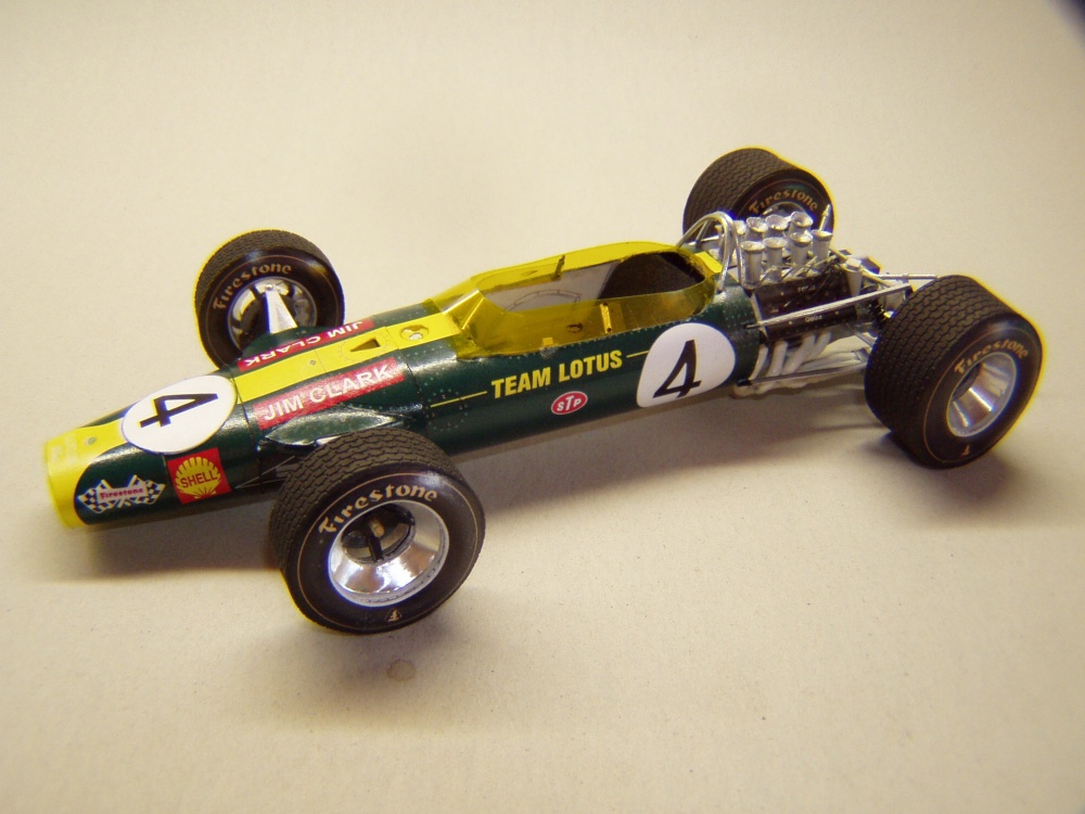 Lotus 49, 1968, J. Clark (Plná velikost v novém okně) Lotus 49, 1968, J. Clark