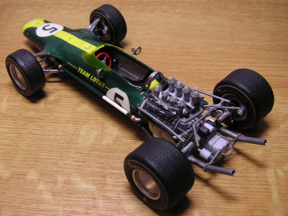 Lotus 49, Dutch GP 1967, Jim Clark (Plná velikost v novém okně) Lotus 49, Dutch GP 1967, Jim Clark