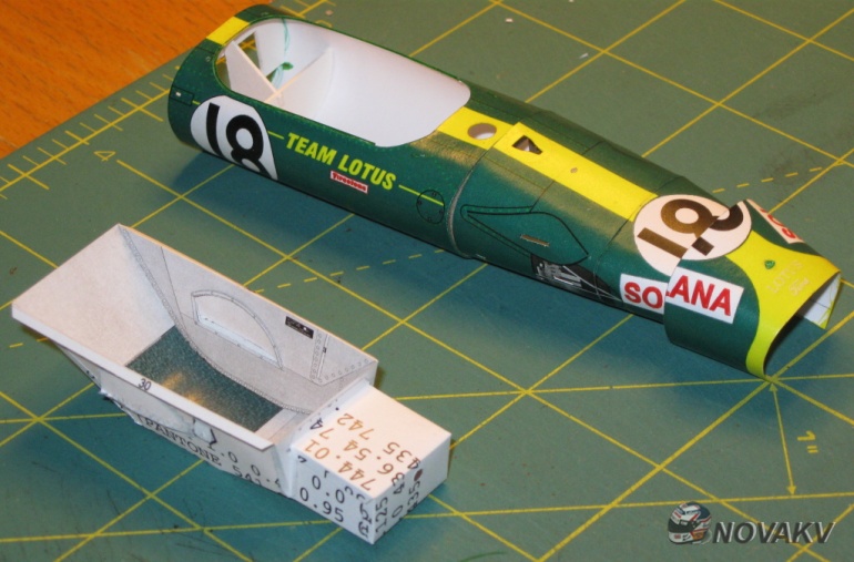 Lotus 49, M. Solana, GP Mexico 1967 - beta (Pln� velikost v nov�m okn�) Lotus 49, M. Solana, GP Mexico 1967 - beta