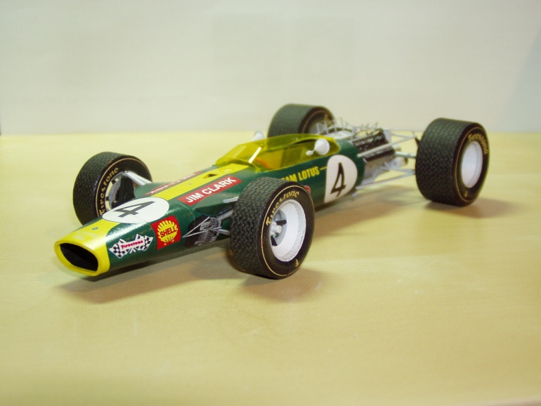 Lotus 49 GP South Africa - Jim Clark (Plná velikost v novém okně) Lotus 49 GP South Africa - Jim Clark