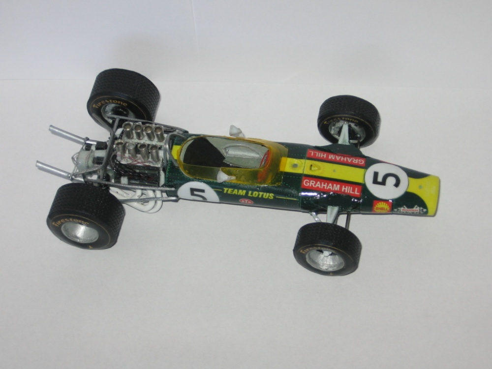 Lotus 49 Graham Hill _1968 (Plná velikost v novém okně) Lotus 49 Graham Hill _1968