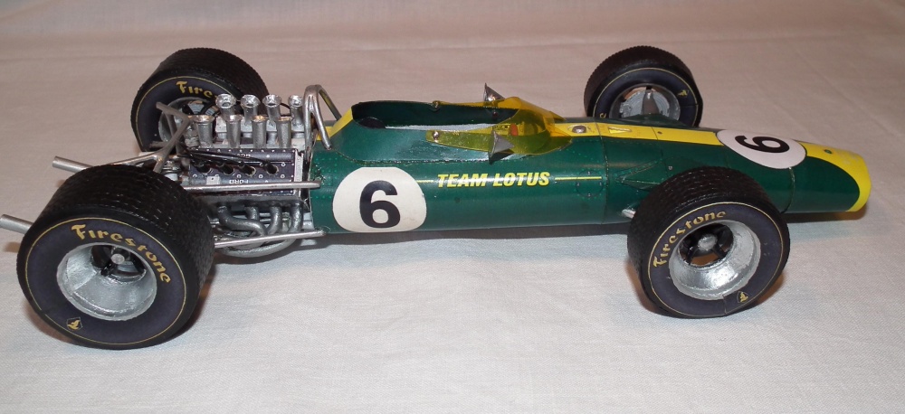 Lotus 49 Hill Holandsko 1967 (Plná velikost v novém okně) Lotus 49 Hill Holandsko 1967