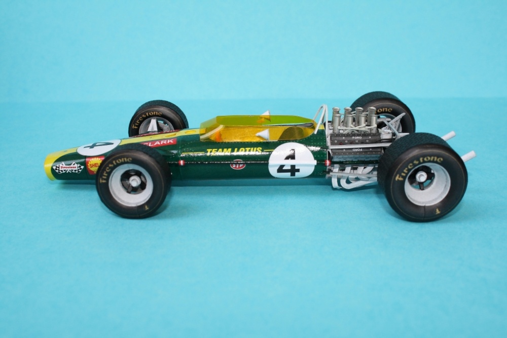 Lotus 49 S.A.GP1968, J.Clark (Plná velikost v novém okně) Lotus 49 S.A.GP1968, J.Clark