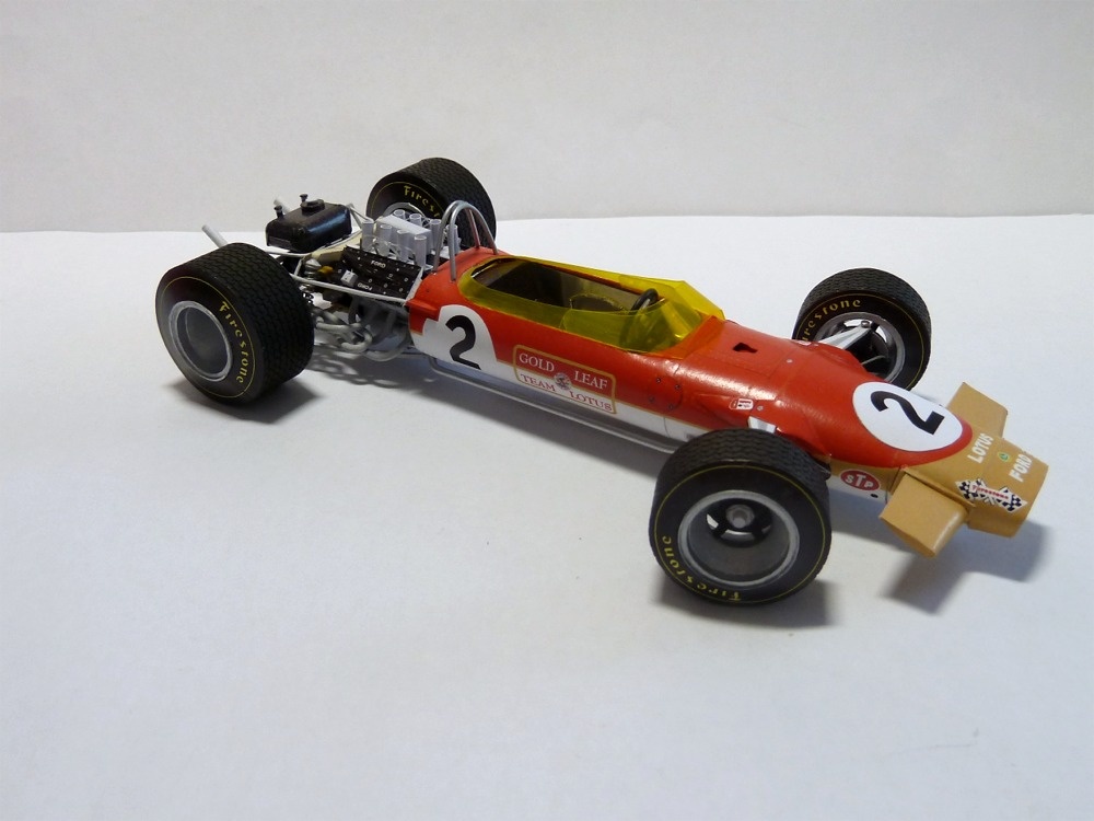 Lotus 49B MKI VC Belgie ´68, J.Oliver (Plná velikost v novém okně) Lotus 49B MKI VC Belgie ´68, J.Oliver