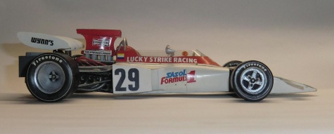 Lotus 72 D.Charlton GP France 1972 Lotus 72 D.Charlton GP France 1972
