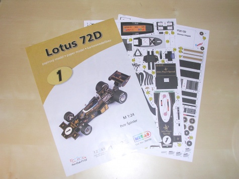 Lotus 72D, 1973 Emerson Fittipaldi Lotus 72D, 1973 Emerson Fittipaldi