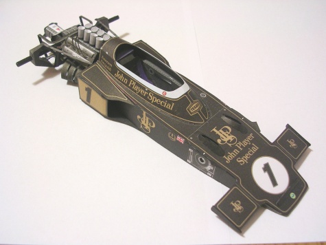 Lotus 72D, 1973 Emerson Fittipaldi Lotus 72D, 1973 Emerson Fittipaldi