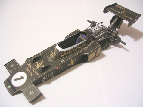 Lotus 72D, 1973 Emerson Fittipaldi Lotus 72D, 1973 Emerson Fittipaldi