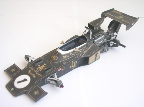 Lotus 72D, 1973 Emerson Fittipaldi Lotus 72D, 1973 Emerson Fittipaldi