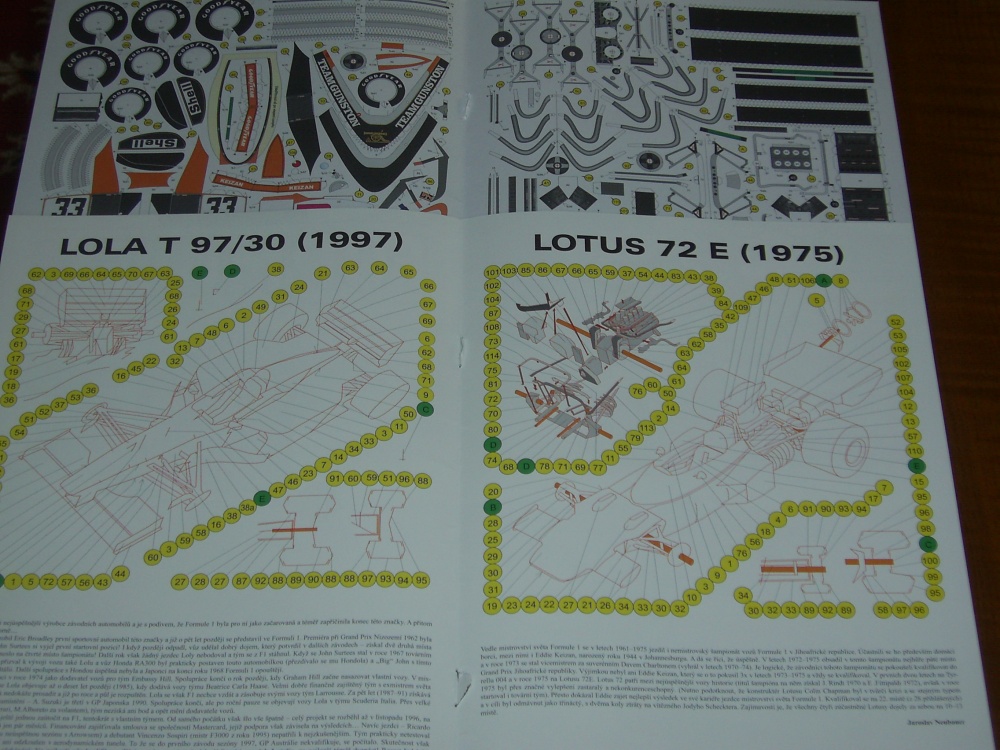 LOTUS 72E Eddie Keizan 1975 (Plná velikost v novém okně) LOTUS 72E Eddie Keizan 1975