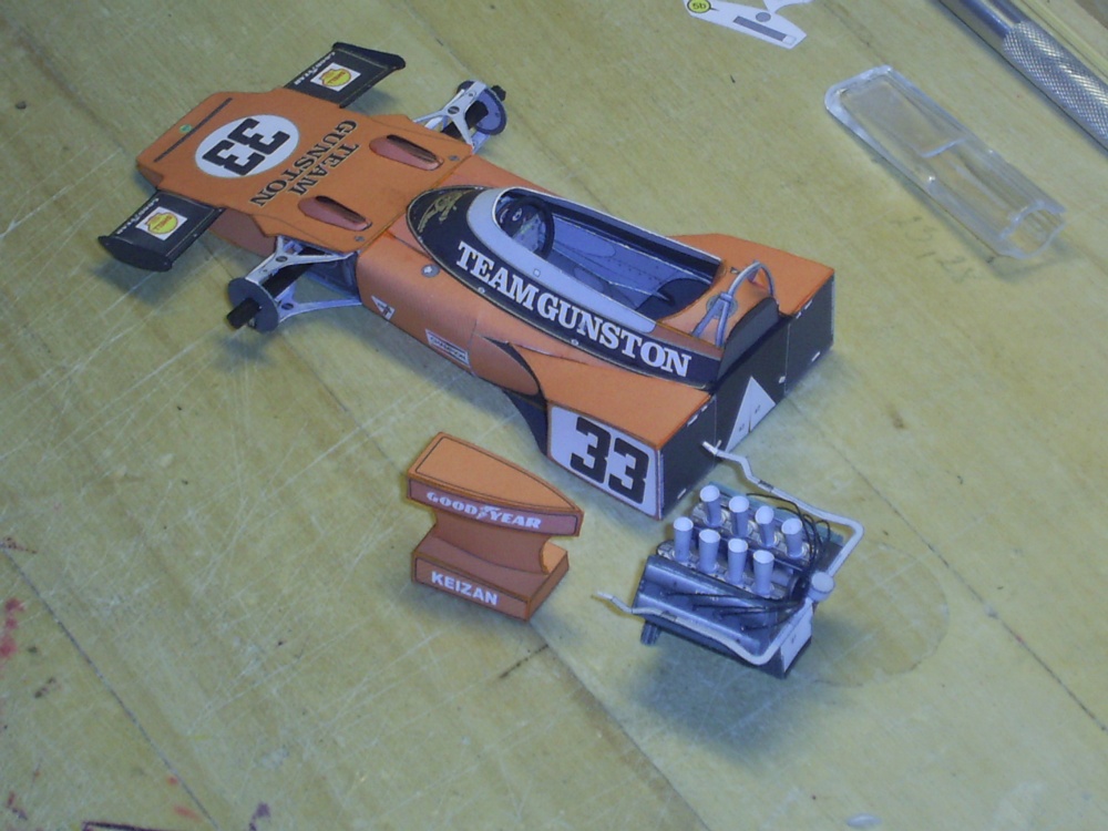LOTUS 72E Eddie Keizan 1975