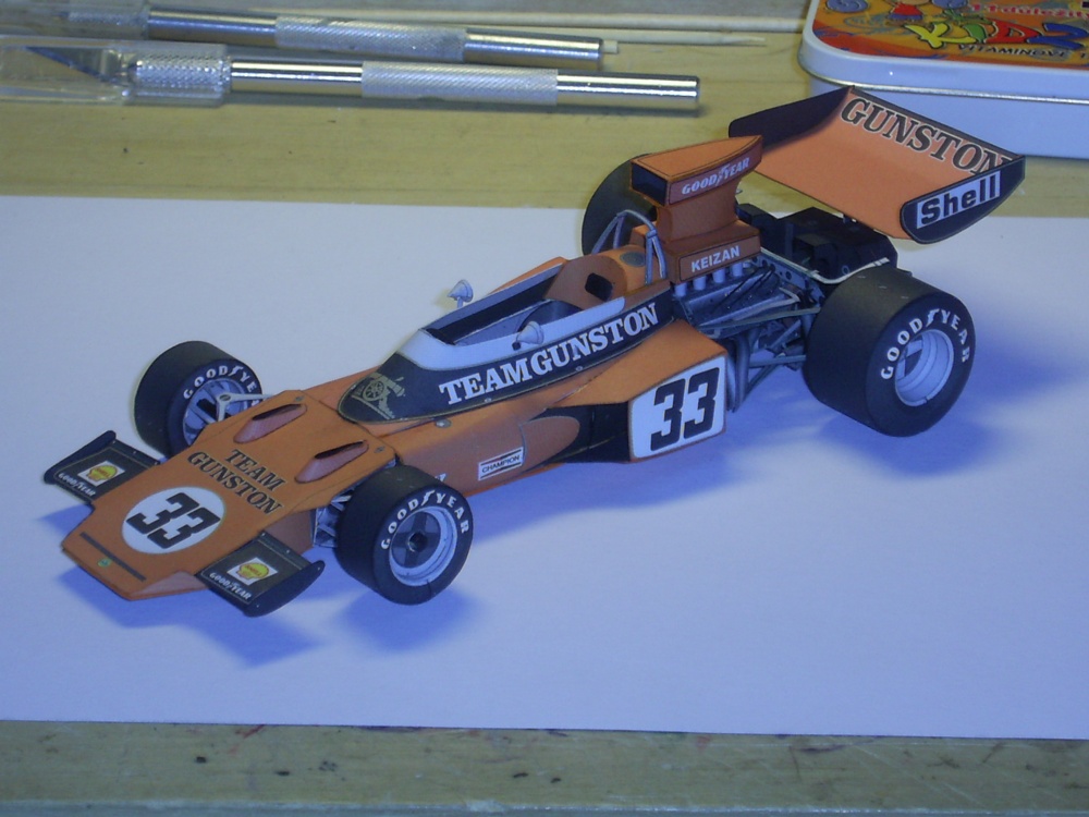 LOTUS 72E Eddie Keizan 1975 (Plná velikost v novém okně) LOTUS 72E Eddie Keizan 1975