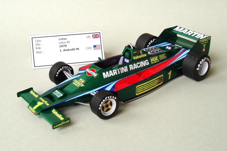 Lotus 80 (1979; Andretti)