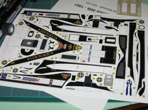 Lotus 88 B , test car