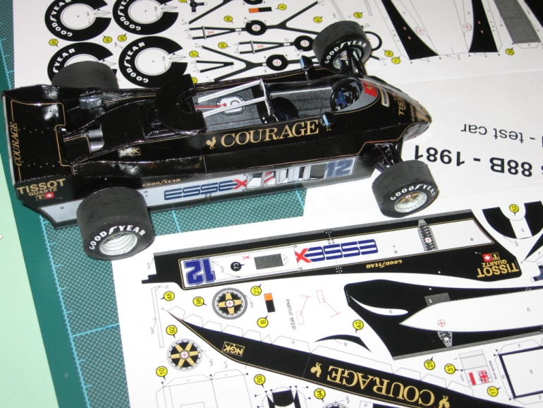 Lotus 88 B , test car (Plná velikost v novém okně) Lotus 88 B , test car