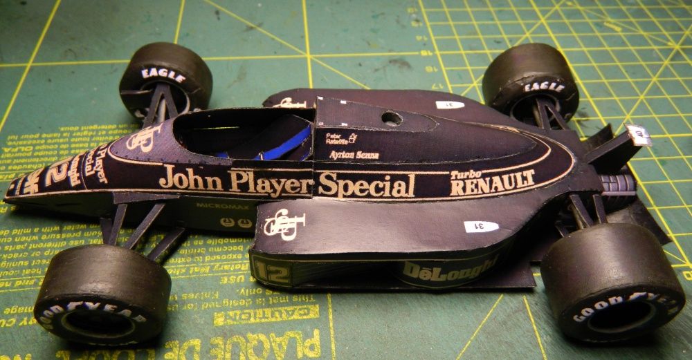 LOTUS 98T, Ayrton Senna 1986 / Free (Plná velikost v novém okně) LOTUS 98T, Ayrton Senna 1986 / Free