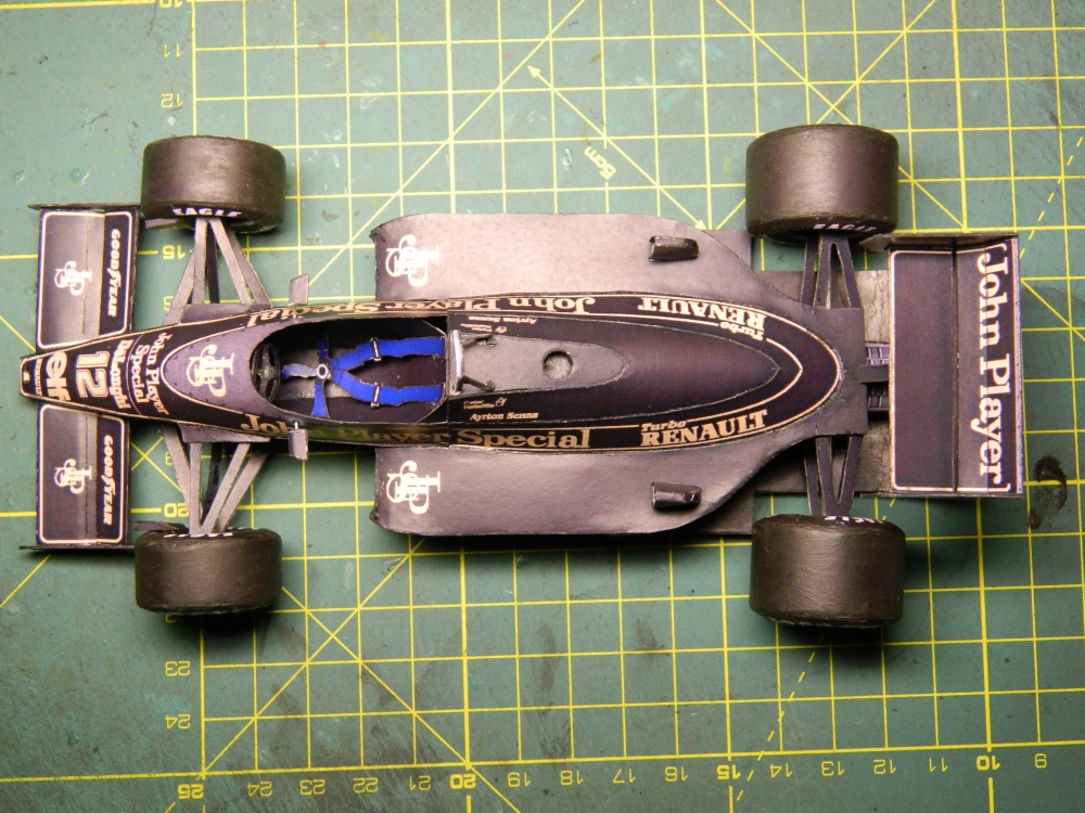 LOTUS 98T, Ayrton Senna 1986 / Free (Plná velikost v novém okně) LOTUS 98T, Ayrton Senna 1986 / Free