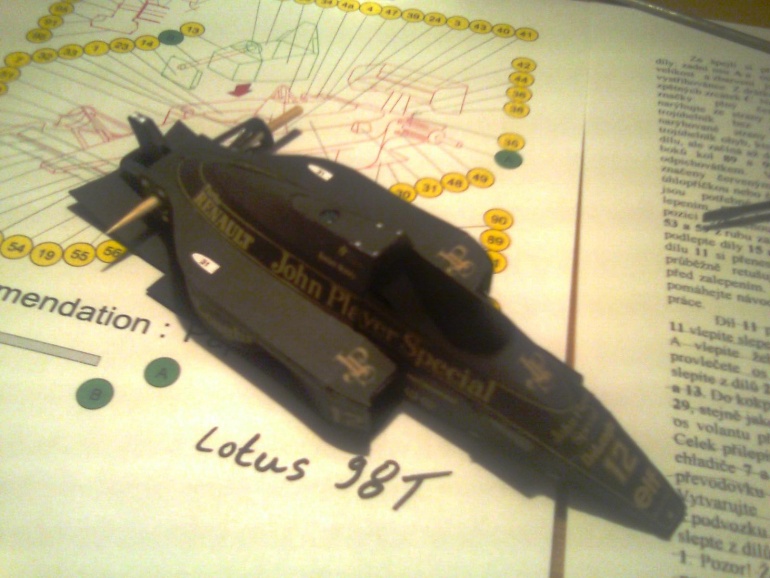 Lotus 98T A.Senna
