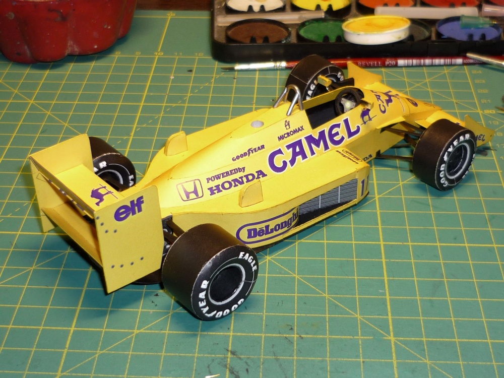Lotus 99T - S. Nakajima - 1987 - 24 Hod (Plná velikost v novém okně) Lotus 99T - S. Nakajima - 1987 - 24 Hod