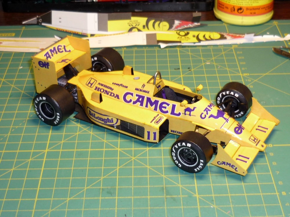 Lotus 99T - S. Nakajima - 1987 - 24 Hod (Plná velikost v novém okně) Lotus 99T - S. Nakajima - 1987 - 24 Hod