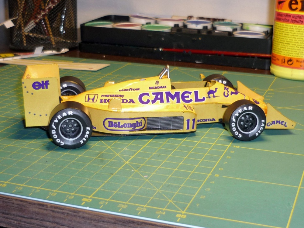 Lotus 99T - S. Nakajima - 1987 - 24 Hod (Plná velikost v novém okně) Lotus 99T - S. Nakajima - 1987 - 24 Hod