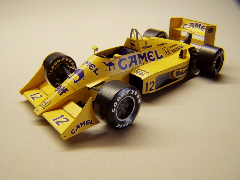 Lotus 99T, 1987, A. Senna (Plná velikost v novém okně) Lotus 99T, 1987, A. Senna