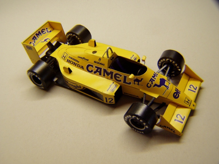 Lotus 99T, 1987, A. Senna (Plná velikost v novém okně) Lotus 99T, 1987, A. Senna