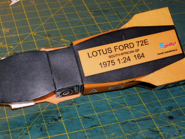 Lotus Ford 72E (Plná velikost v novém okně) Lotus Ford 72E