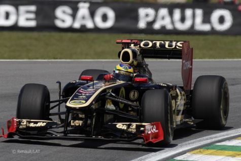 Lotus Renault R31 - Bruno Senna, Brazilian GP 2011 Lotus Renault R31 - Bruno Senna, Brazilian GP 2011