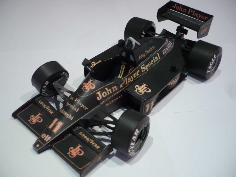 Lotus 98T Renault (Pln� velikost v nov�m okn�) Lotus 98T Renault