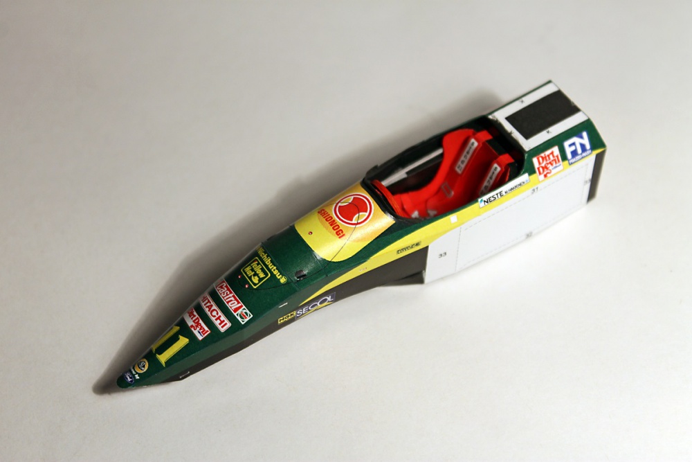 Lotus 107 - Belgian GP 1992