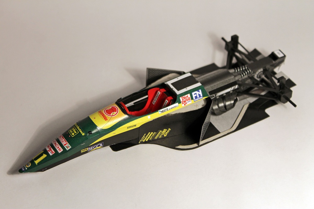 Lotus 107 - Belgian GP 1992 (Plná velikost v novém okně) Lotus 107 - Belgian GP 1992