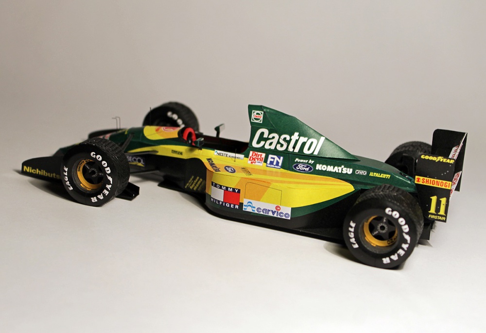 Lotus 107 - Belgian GP 1992 (Plná velikost v novém okně) Lotus 107 - Belgian GP 1992