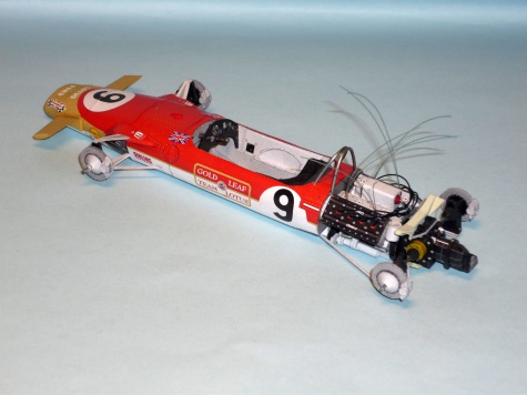 Lotus 49B MKI - Graham Hill - GP Monaka 1968 Lotus 49B MKI - Graham Hill - GP Monaka 1968