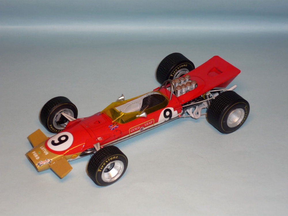 Lotus 49B MKI - Graham Hill - GP Monaka 1968 (Plná velikost v novém okně) Lotus 49B MKI - Graham Hill - GP Monaka 1968
