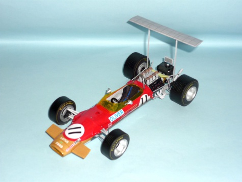 Lotus 49B MKII - Jackie Oliver - GP Mexika 1968 Lotus 49B MKII - Jackie Oliver - GP Mexika 1968