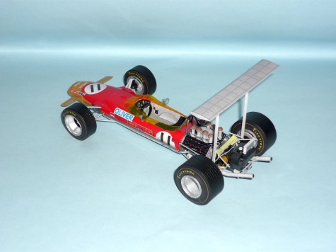 Lotus 49B MKII - Jackie Oliver - GP Mexika 1968 Lotus 49B MKII - Jackie Oliver - GP Mexika 1968