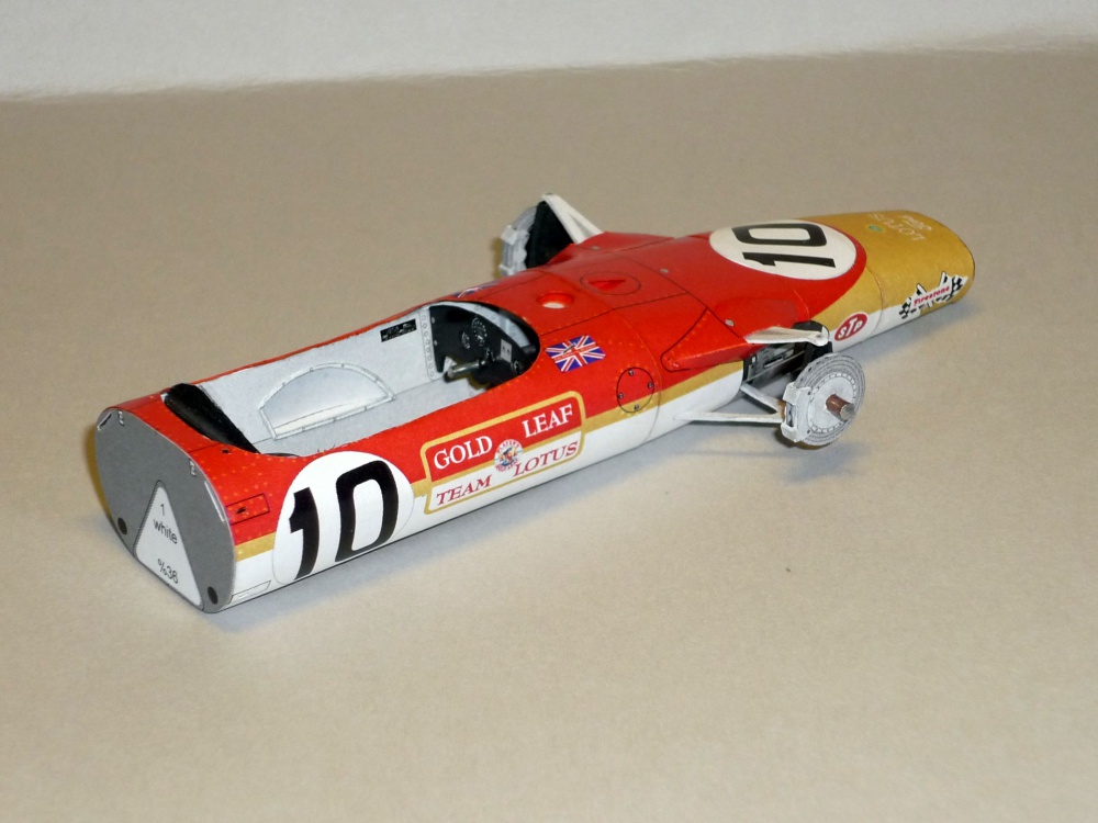 Lotus 49 - Graham Hill - GP Španelska 1968 (Plná velikost v novém okně) Lotus 49 - Graham Hill - GP Španelska 1968