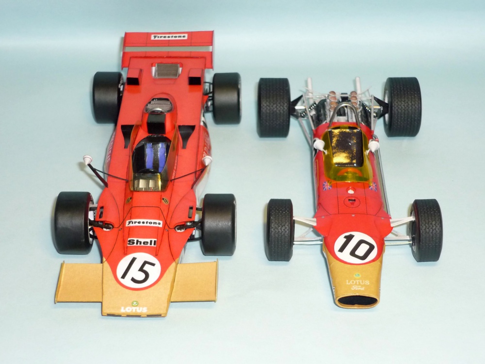 Lotus 49 - Graham Hill - GP Španelska 1968 (Plnďż˝ velikost v novďż˝m oknďż˝) Lotus 49 - Graham Hill - GP Španelska 1968