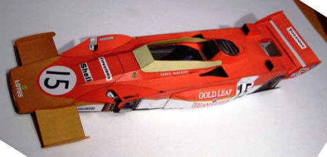 Lotus 56B, Dave Walker, 1971 Lotus 56B, Dave Walker, 1971