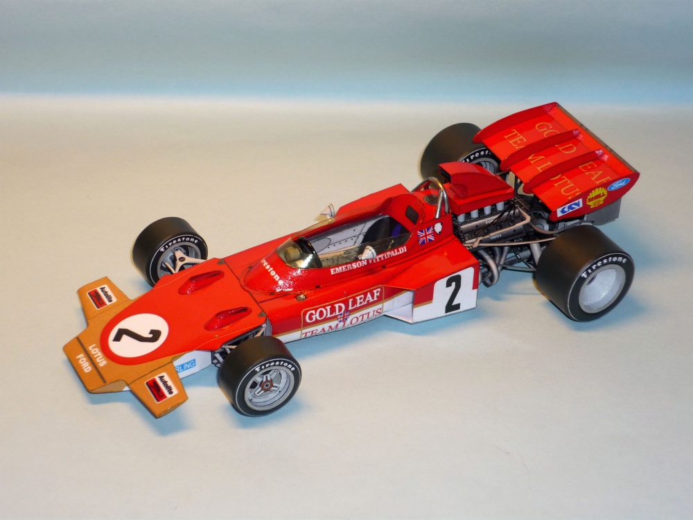 Lotus 72D - Emerson Fittipaldi - GP USA 1971 (Plná velikost v novém okně) Lotus 72D - Emerson Fittipaldi - GP USA 1971