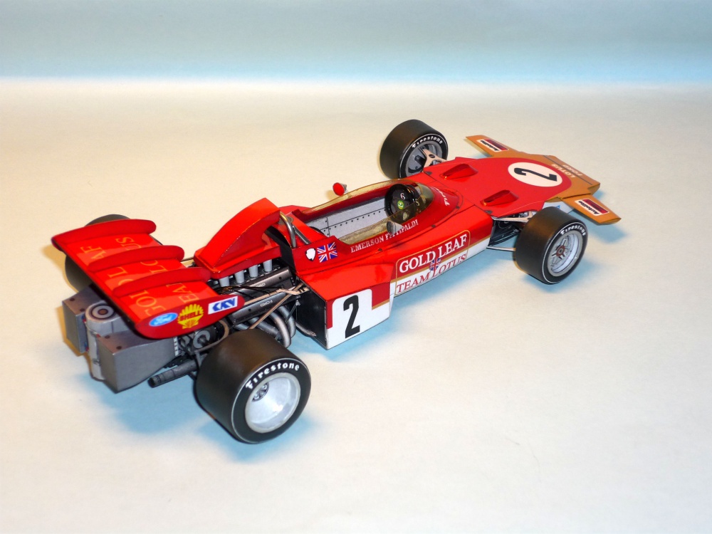 Lotus 72D - Emerson Fittipaldi - GP USA 1971 (Plná velikost v novém okně) Lotus 72D - Emerson Fittipaldi - GP USA 1971
