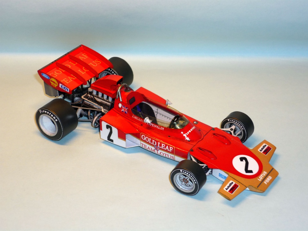 Lotus 72D - Emerson Fittipaldi - GP USA 1971 (Pln� velikost v nov�m okn�) Lotus 72D - Emerson Fittipaldi - GP USA 1971