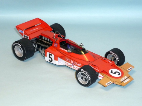 Lotus 72 - Jochen Rint - GP Velké Británie 1970 Lotus 72 - Jochen Rint - GP Velké Británie 1970