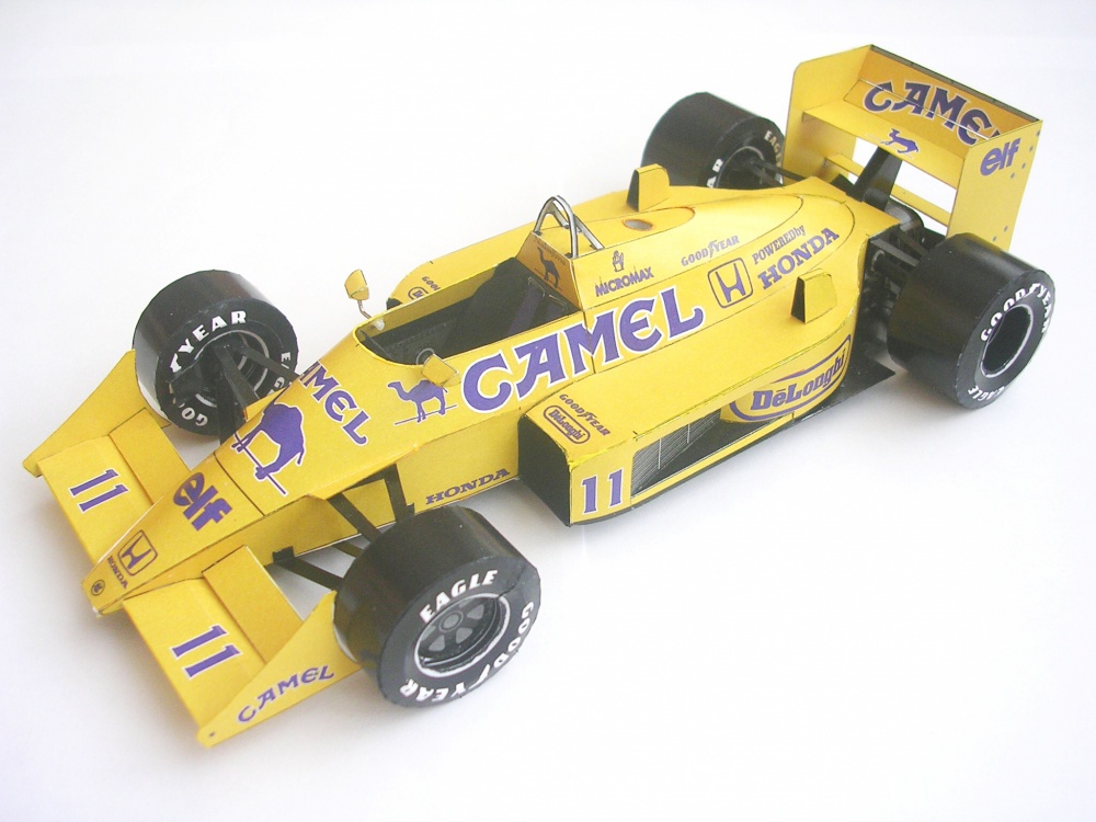Lotus 99T, 1987 Satoru Nakajima (Pln� velikost v nov�m okn�) Lotus 99T, 1987 Satoru Nakajima