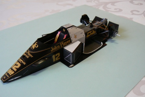 LOTUS RENAULT 97T, A. Senna, GP Portugalska 1985 LOTUS RENAULT 97T, A. Senna, GP Portugalska 1985