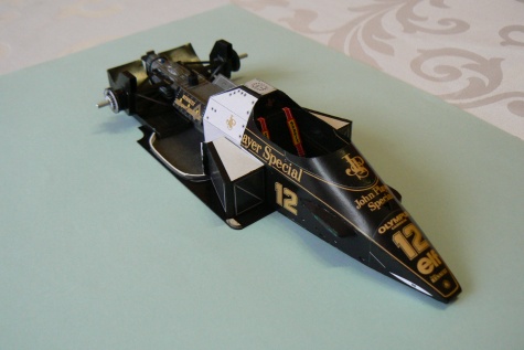 LOTUS RENAULT 97T, A. Senna, GP Portugalska 1985 LOTUS RENAULT 97T, A. Senna, GP Portugalska 1985