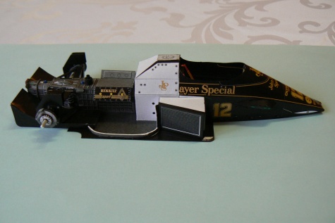 LOTUS RENAULT 97T, A. Senna, GP Portugalska 1985 LOTUS RENAULT 97T, A. Senna, GP Portugalska 1985